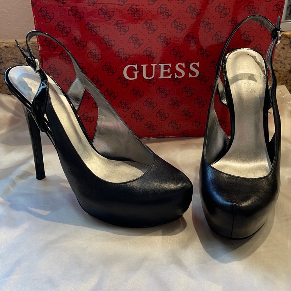 Guess heels. Black. Size 8.5.
